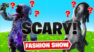 *SCARY* Fortnite fashion show! FRIDAY THE 13th! Scariest Skins and EMOTES WINS! [4\/10]