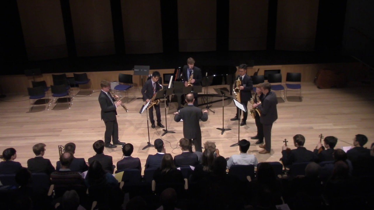 Schwarzer Tänzer, Nigel Wood - Warwick School Senior Sax Ensemble
