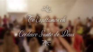 Video thumbnail of "Te exaltamos oh Cordeiro Santo de Deus"