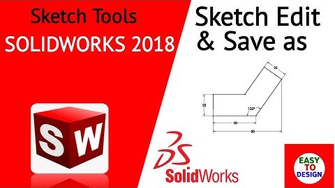 Sketch editing tool #11| SolidWorks Tutorial in Hindi #easy2designcenter