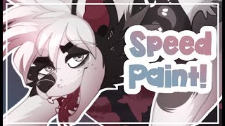 Speed Paint: Graveyard Dog [Commission]