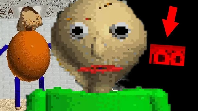 REMASTERED BALDI IS HERE AND HES EXTREMELY SCARY.. - Baldis Basics in  Education and Learning RTX 