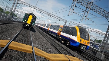 Train Sim World 6 Back in service scenario in Class 350 (sorry for audio and lag)