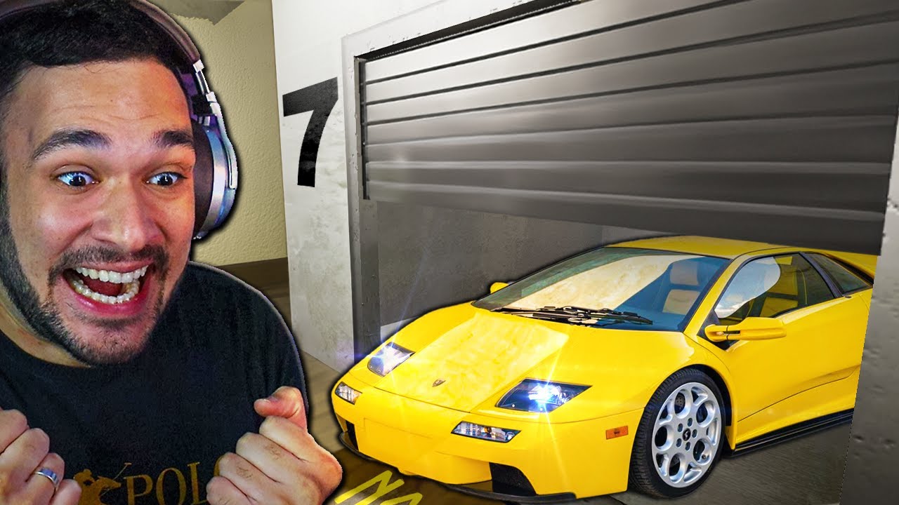 ACHEI uma LAMBORGHINI RARA NESSA GARAGEM ABANDONADA