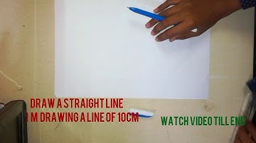ILLUSION: Drawing a curved line from straight lines