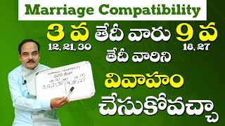 3 and 9 marriage compatibility | marriage match Between No 3 person & No 9 person  #numerology