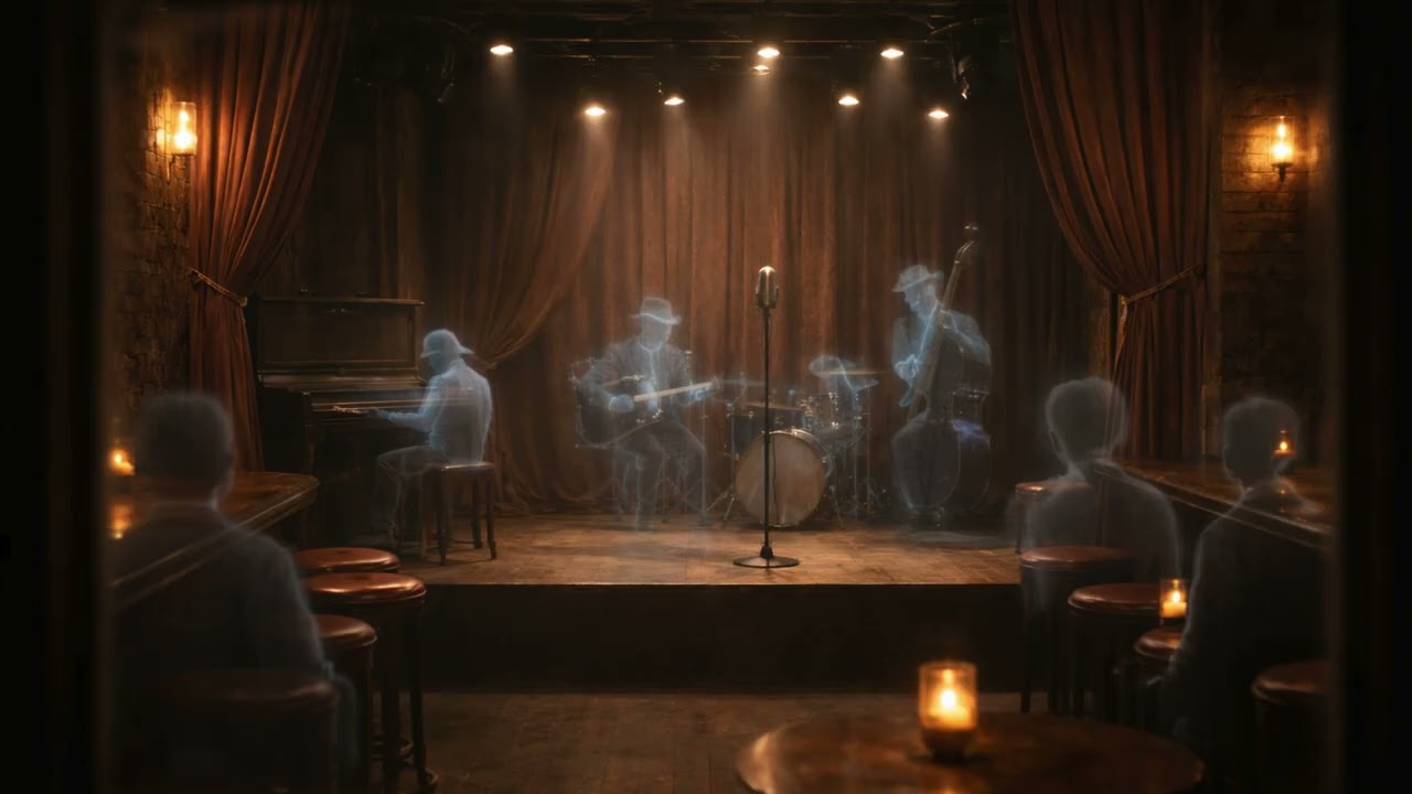 The Phantom Horn/ 30 Minutes of 1950s Jazz Lounge – Vintage Study Music & Relaxing Reading Ambience