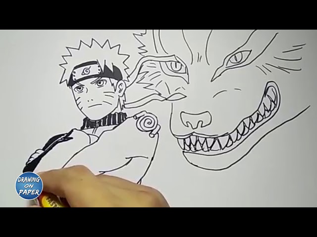 How to Draw Naruto and Kurama Easy  How to Draw Naruto and Kurama Easy  Thanks for watching our Channel. ➜ Learn How to Draw Naruto and Kurama EASY  Step by Step