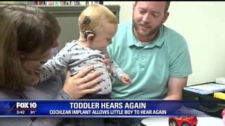 Cochlear Implant Allows Toddler To Hear Again