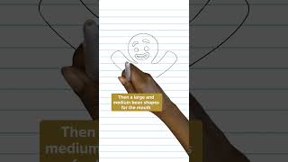 Don't Forget The GUMDROP BUTTONS ππ How to Draw Gingy from SHREK