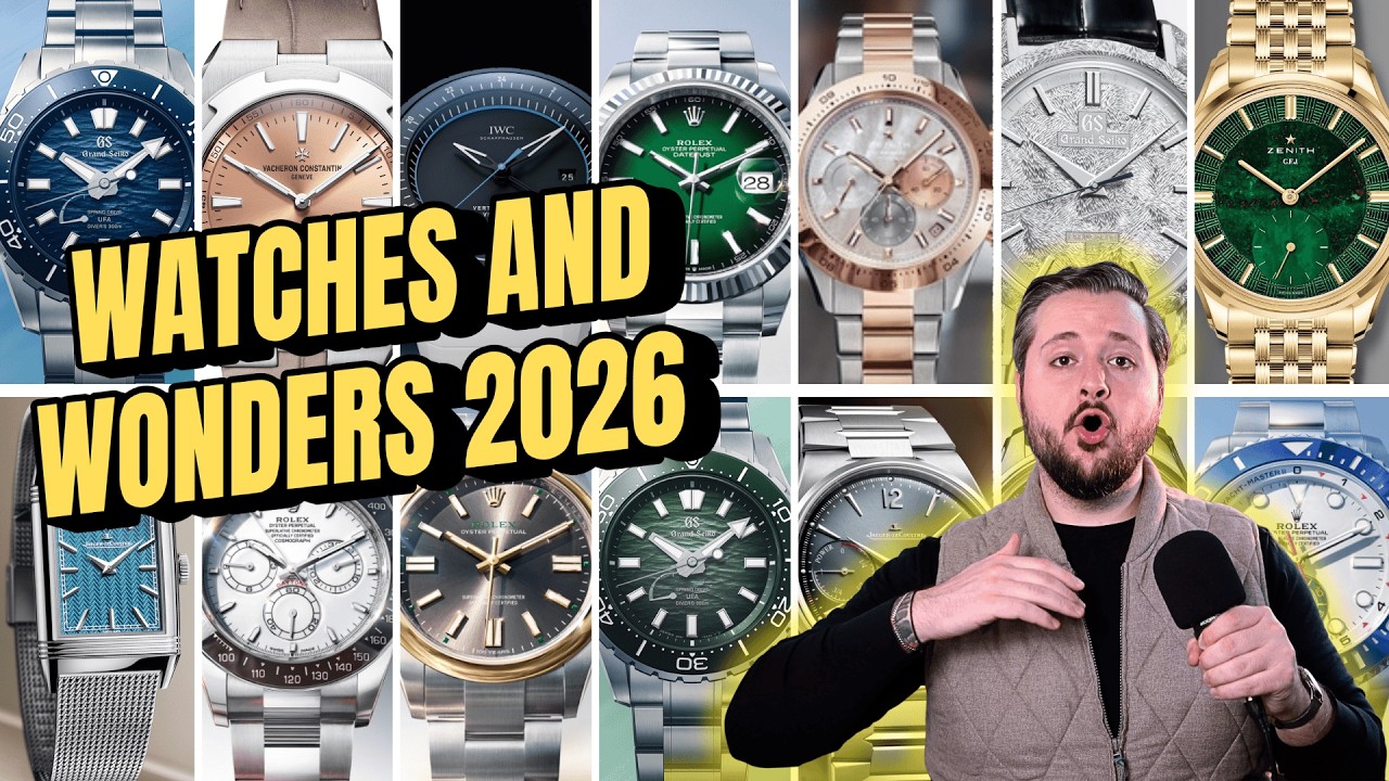 New Rolex, JLC, Grand Seiko, Vacheron Constantin, Zenith, IWC and more From Watches and Wonders 2026 - YouTube - Devin Pennypacker