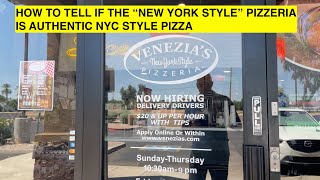 Is the NYC Pizzeria I go to Authentic NYC Pizza?