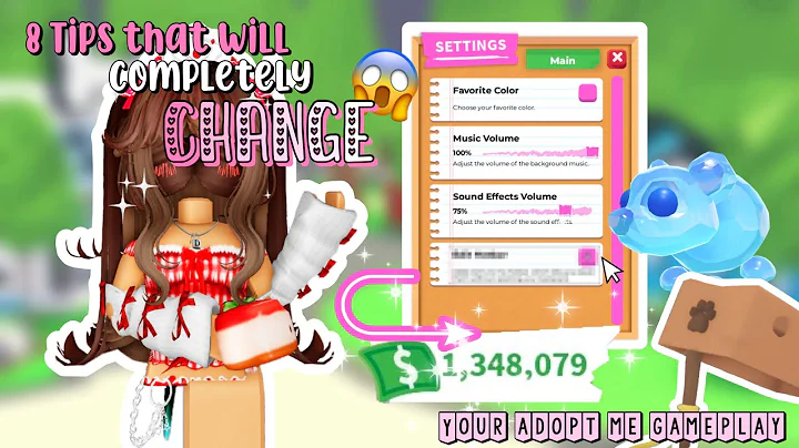 ⋆𐙚₊˚⊹♡ 8 Tips That Will COMPLETELY CHANGE Your Adopt Me Gameplay (For the Better) ⋆˚✿˖°
