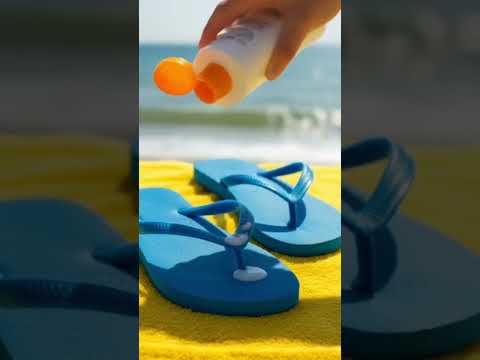 Sandals with lotion #DreamScreenAI #feet #foot #sandels