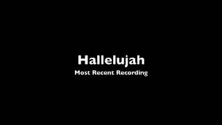 Video thumbnail of "Hallelujah (most recent version)"