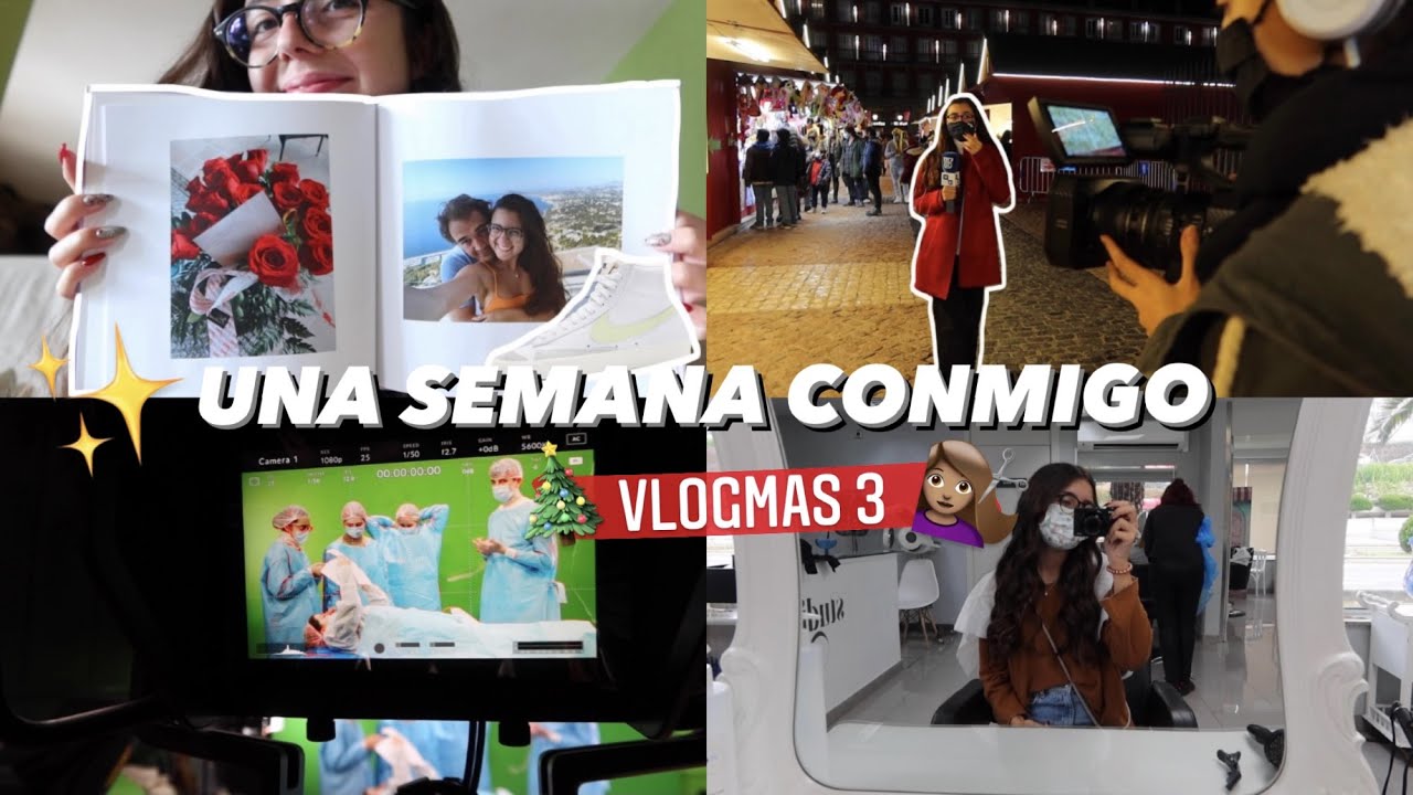 Una semana conmigo VLOGMAS 3 | Prácticas de la uni 🤯, UNBOXINGS y un evento muy GUAY 😍🔥