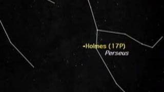 Bright Comet 17P Holmes