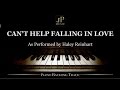 Cant help falling in love piano accompaniment haley reinhart