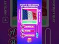 What’s the Capital? 🌍🇫🇷 | World Capitals Quiz Challenge | General World Knowledge #trending #shorts