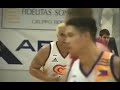Asi taulava dunks on european players and almost destroys the rim