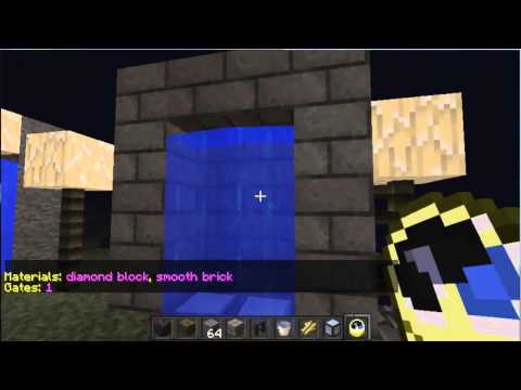 Minecraft Bukkit 1.3 - Creative Gates Tutorial