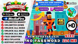 BOWMASTERS MOD APK V11.2.0 - UNLIMITED MONEY & FREE SHOPPING TERBARU 2026