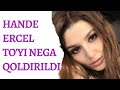 HANDE ERCHEL "Malikam Endi Qara" serialidagi HAYOTni to'yi buzildi.