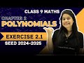 Polynomials Exercise 2.1 | Class 9 Maths 📘