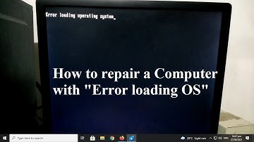 Computer Technician 101: How to fix Error Loading Operating System (Tagalog)