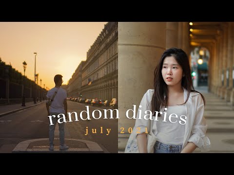 Hoàng hôn Paris, chuyển nhà, tiêm vắc xin, một đêm say • Random diaries