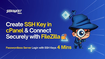 Create SSH Key in cPanel & Connect Securely with FileZilla 🔐 | Step-by-Step Guide