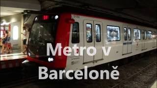 Metro v Barceloně / Metro de Barcelona 24.6.2016