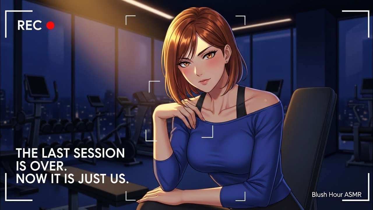 [F4A] [ASMR RP] Your personal trainer decides tonight is the night she stops being professional