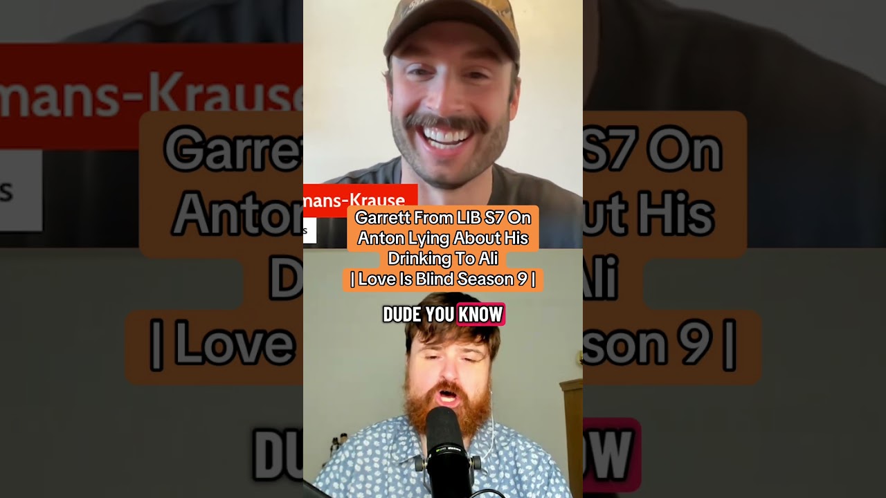 Anton May Have A Drinking Problem On Love Is Blind Season 9 #loveisblind