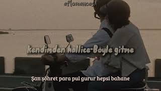 kendimden hallice-Böyle gitme speed up+sözleri Resimi