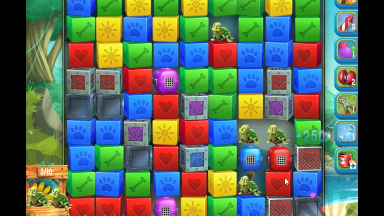 Pet Rescue Saga, Pet Island, 28th June 2017, level 8 😈 ►TOBIAS DEAMON◄