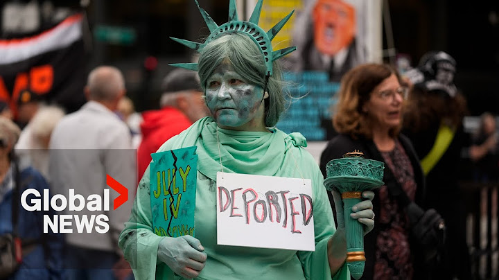 "This is not America anymore": Protesters condemn Trump policies in "Good Trouble" marches