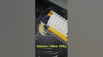Gateron Milky Yellow Stock Sound
