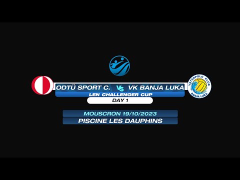 Royal Dauphins Mouscronnois vs VK Banja Luka - LEN Challenger Cup Men 23 24 Q1 Group B