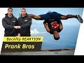 PrankBros XXL REAKTION auf: Backflip lernen in 5 Minuten | Andiletics