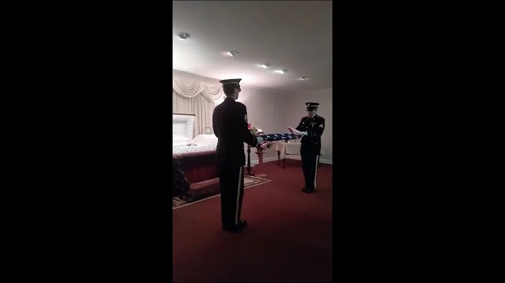 Moms funeral & Dads military service. And a cold b...