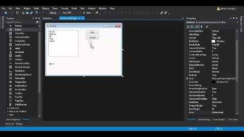 C# Öğreniyorum - Ders 10 -  Listbox Kullanımı