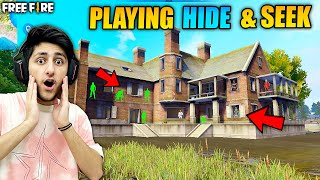 PLAYING HIDE & SEEK FINDING THESE CRIMINAL IN GRAVEYARD - GARENA FREE FIRE