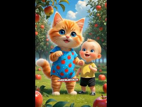 Pok ame-ame grasshopper butterfly cute cartoon cutecat cutebaby cat pokameame