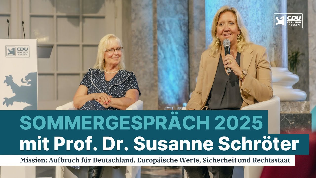 Sommergespräch 2025 mit Prof. Dr. Susanne Schröter