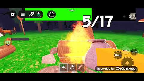 99 nights In the forest in Days 12 and getting ray gun and 6 lvl campfire 🔥🔥 🥳🥳