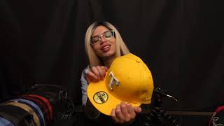 (ASMR) Hat collection part 2 🧢, tapping & whispering