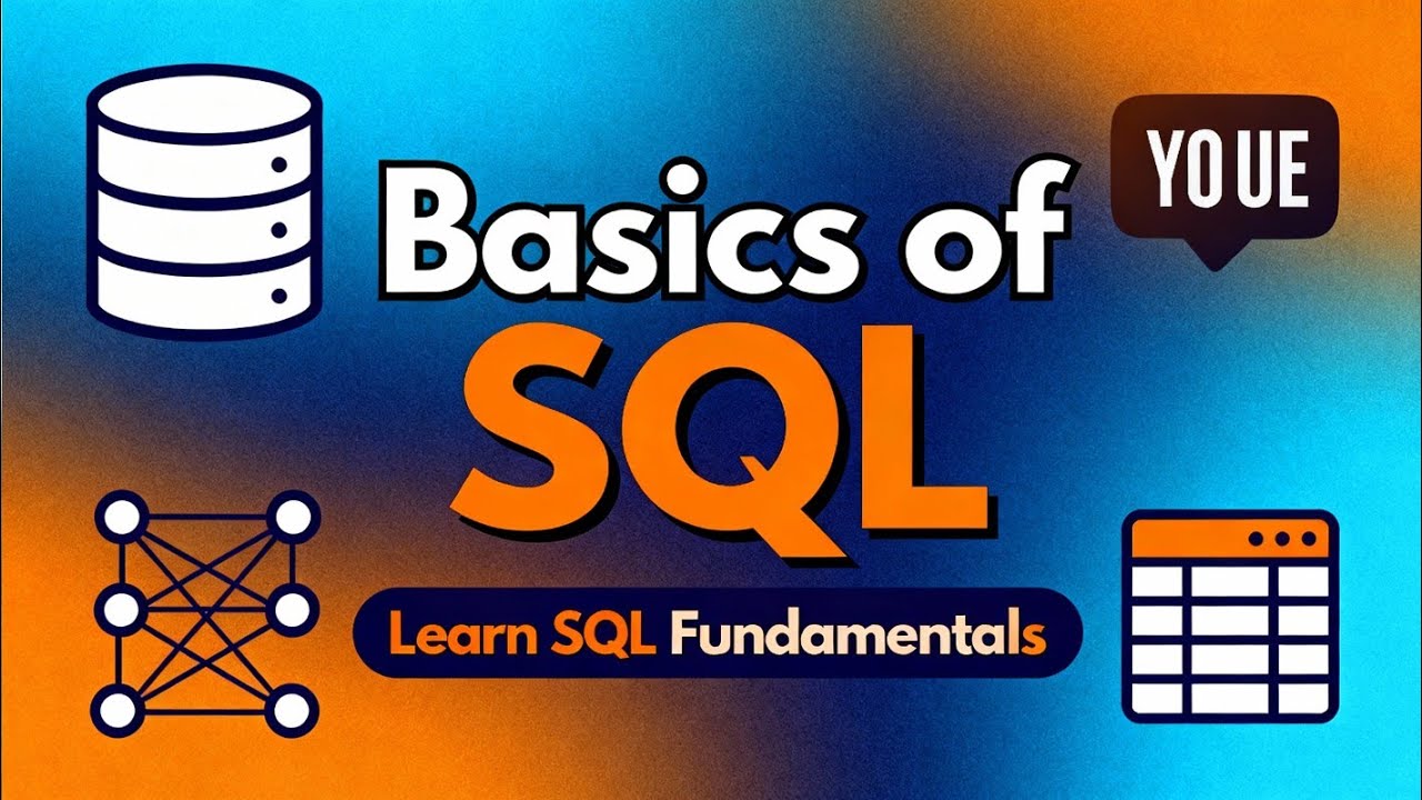 Basics of SQL. | ENGLISH | [V3] #sql #da #data #ds - YouTube