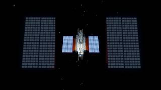Mars Satellite Orbit - Making in Blender #animation #blender #shorts #space