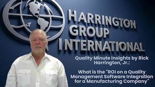 What is the "ROI on a Quality Management Software Integration for a Manufacturing Company" #QMS